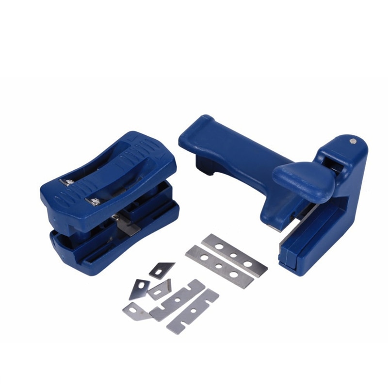 2 Teile/satz Doppel Rand Laminat Trimmer Holzbearbeitung PVC Rand Streifenbildung Maschine Werkzeug