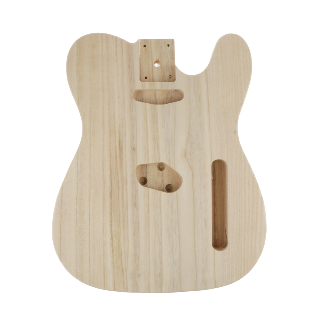 Handarbeit Solide Höhlte Schleifen Gitarre Holz Elektrische Gitarre Körper Fass für Telecaster Stil Elektrische Gitarre Teile DIY