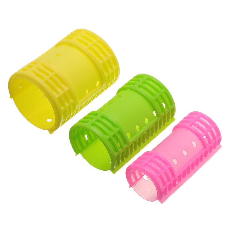 1einstellen 2.8/3.6/4,4 cm Haar Rollen Haar Styling Werkzeug Dampf Dauerwelle Flexi Stangen mit Clips Schellen magie Rollen Luft Knall Haar Curler