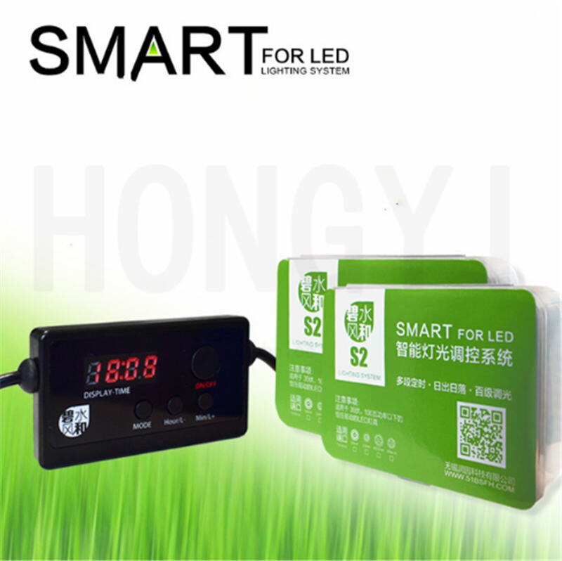 Clever LED-Licht Regler LED Lampe Timer Für Aquarium LED Licht Tonne Helligkeit Wasser- Lampe Aquarium Lampe Sonnenaufgang Und Sonnenuntergang