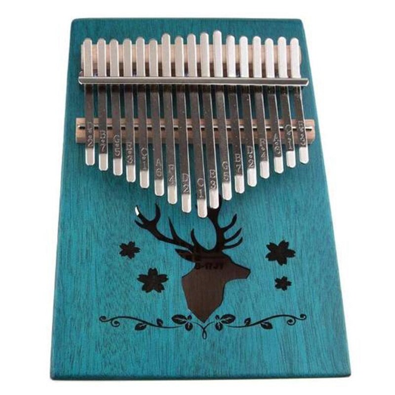 Neue-17-Schlüssel Daumen Klavier, Finger Klavier, Musical Instrument Kalimba, tragbare für freundlicher und Erwachsene