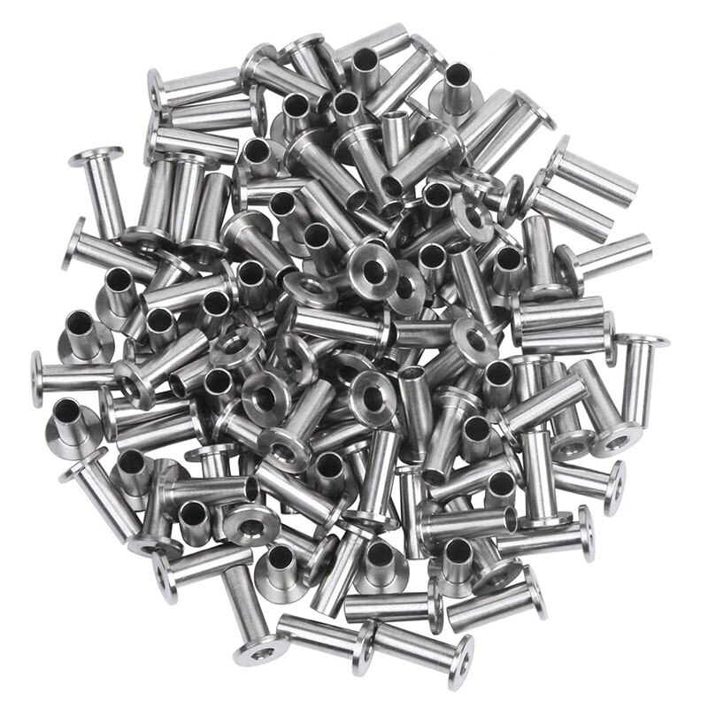 60Stck rostfrei Stahl Schutz Ärmel schützend Ärmel Pro 1/8 Zoll Kabel Seil Kabel Geländer, DIY Balustrade T316