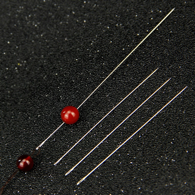 30Stck Praktische DIY Lange Perlen Nadeln für Perlen Einfädeln Schnur Schmuck Armbinde Halskette Machen Werkzeuge Stifte