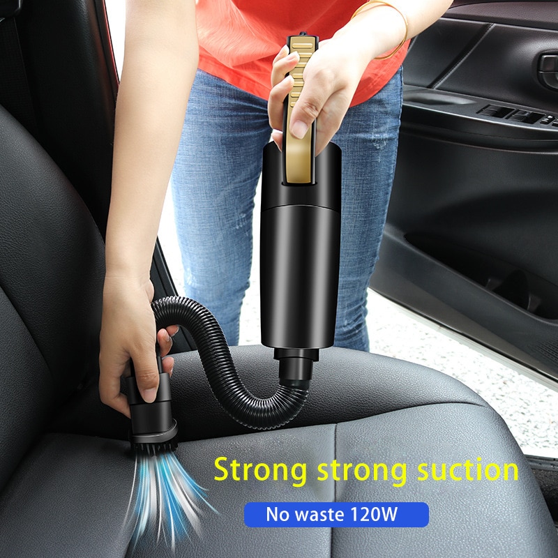 Haushalt Auto Staubsauger 120W 7000Pa Handheld verdrahtet Staubsauger Tragbare Kehrmaschine Reiniger Nass Trocken Dual-benutzen-halten Reinigung