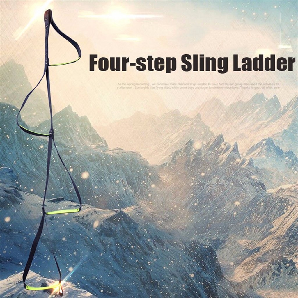 Berg Deck Leiter Seil Leiter Schritt Klettern Klettern Schlinge Leiter draussen Wandern Berg Sport Werkzeug #15