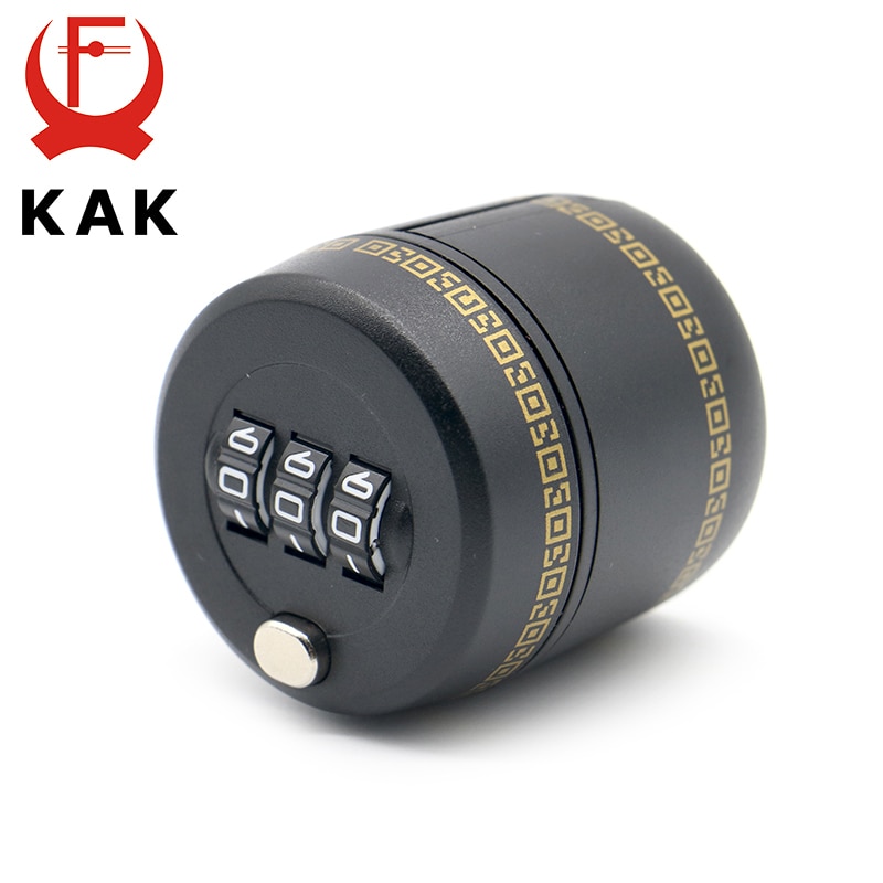 KAK Kunststoff Flasche Passwort sperren Kombination Schloss Wein Stopper Vakuum Stecker Gerät Erhaltung Für Möbel Hardware-