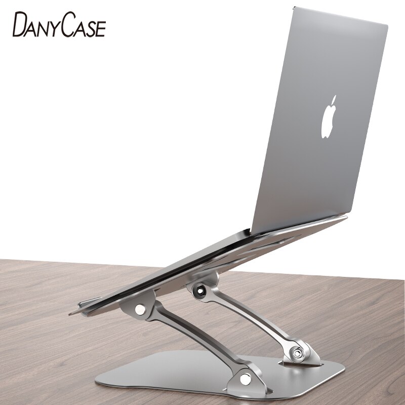 DANYCASE Laptop Halfter für MacBook Luft Profi Notizbuch Faltbare Aluminium Legierung Laptop Stand Halterung Laptop Halfter für PC Notizbuch