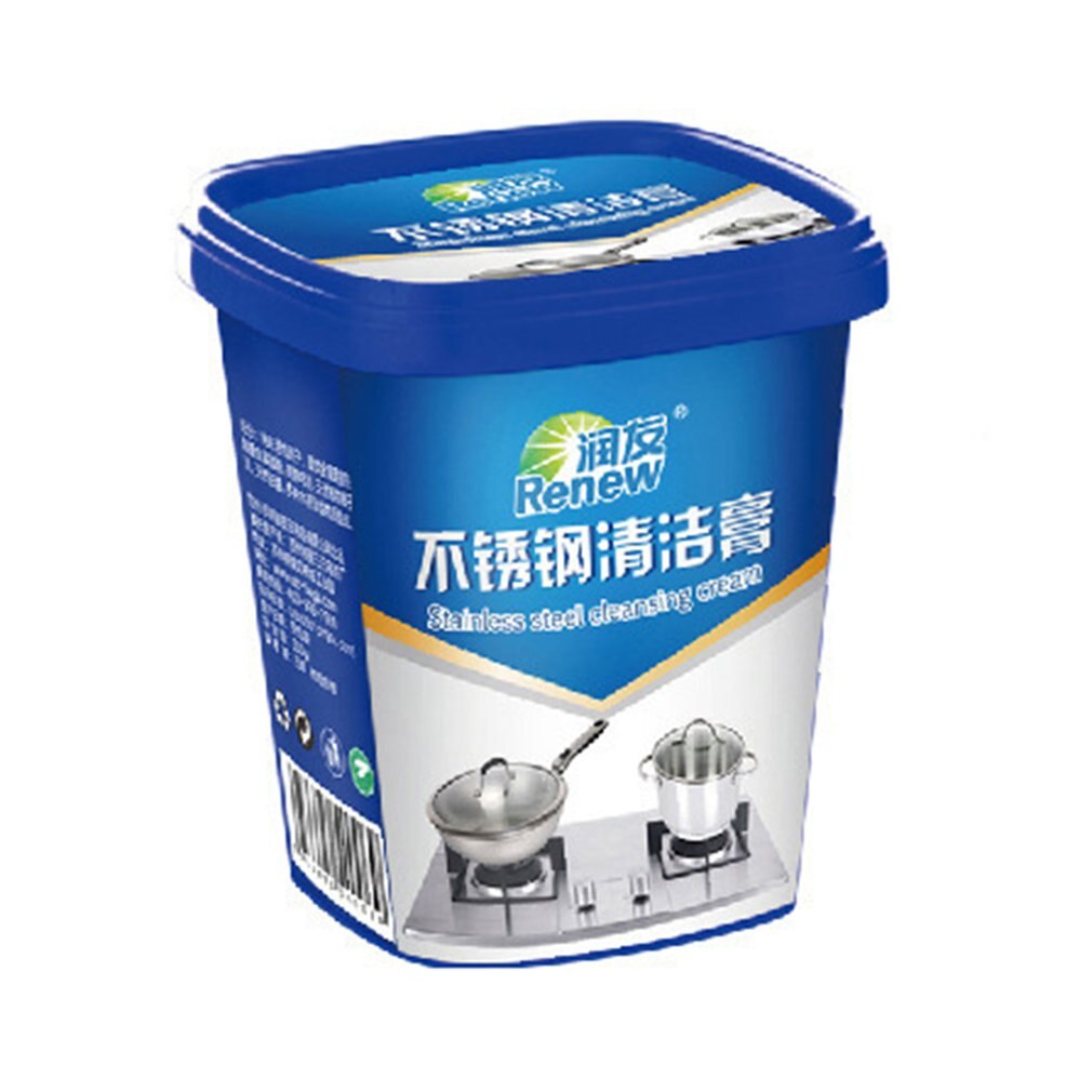 Edelstahl Kochgeschirr Reiniger Hilft Entfernen Flecken Polnischen Töpfe und Pfannen Multi-Zweck Metall Reiniger Reinigung Creme