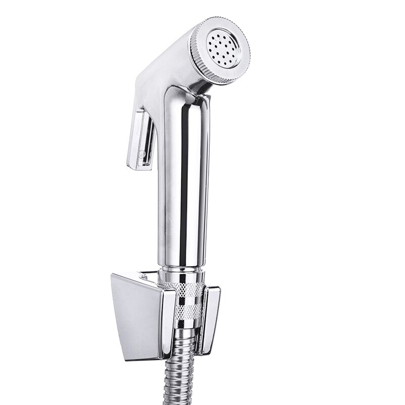 Chrom Dusche Kopf Dusche Bidet Schlecht sprühen Hand Zauberstab Halterung Wc Bidet Spritzgerät einstellen Bausatz Schlecht Hardwear