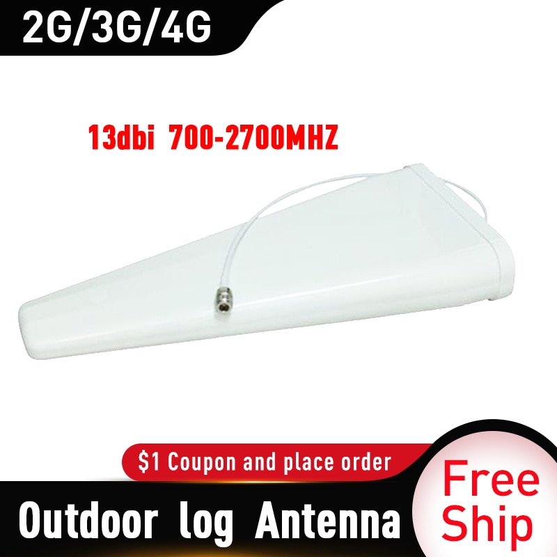 13dBi 700-2700MHz draussen Protokoll periodisch Antenne Signal Booster 2G 3G 4G Antenne für Handy, Mobiltelefon Signal Verstärker Externe 4G Antenne