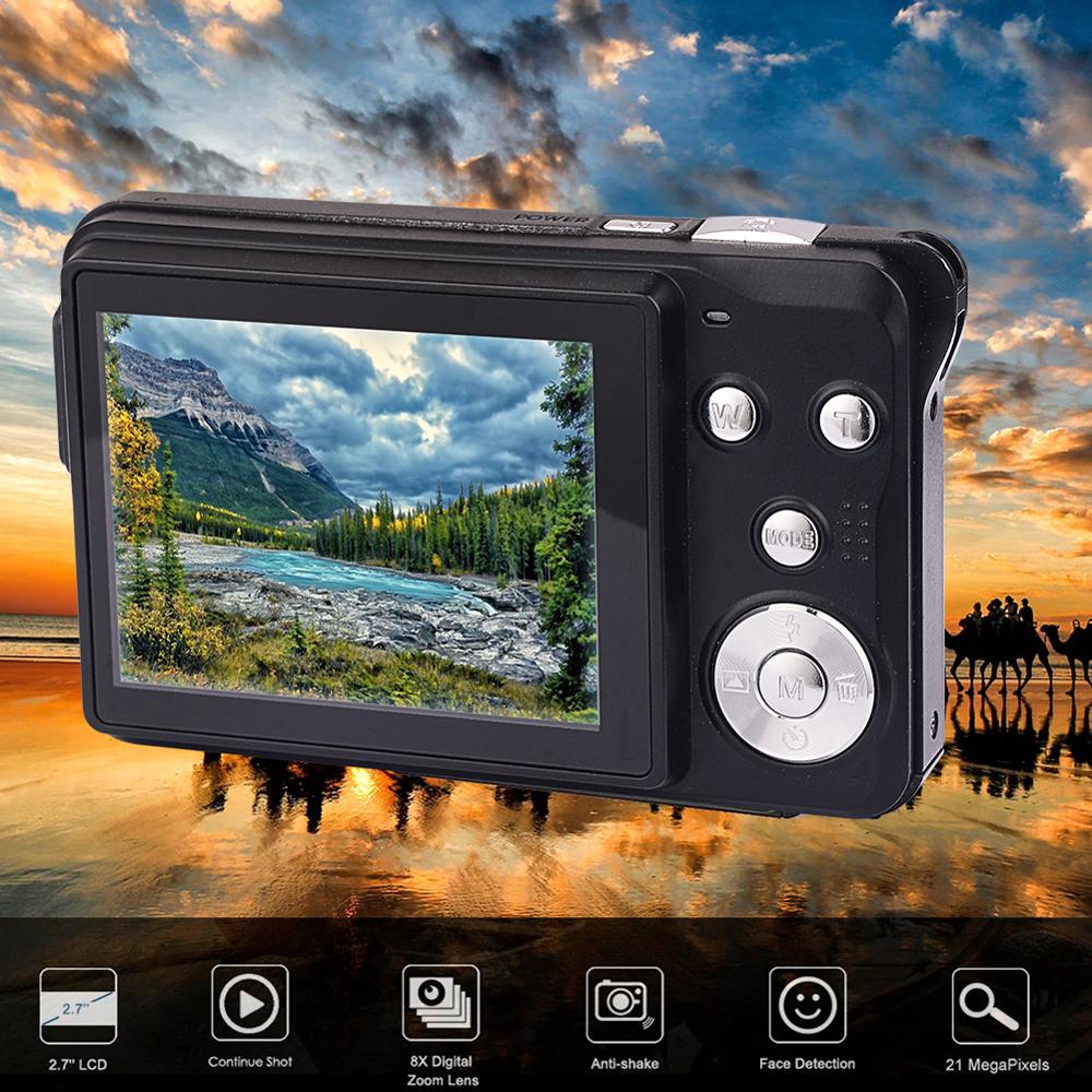 30Mp 8x Digital Zoomt freundlicher Foto Kamera 1080P HD 2,7 Zoll LCD Anzeige Video Camcorder Anti-Schütteln Mini freundlicher Digital Kamera