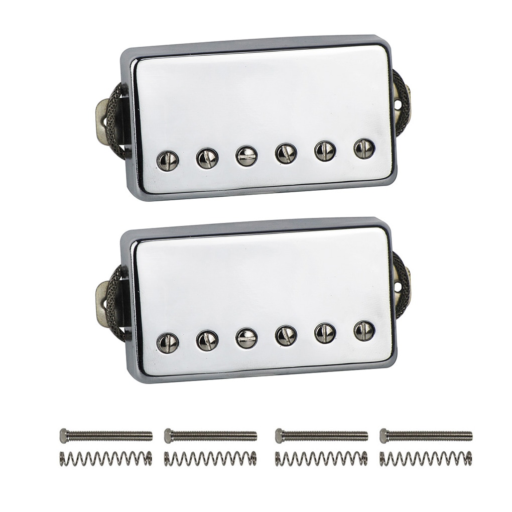 NEUE Alnico 5/V Humbucker E-gitarre aufsammeln Chrom Nacken oder Brücke aufsammeln Wählen Für LP Stil Gitarre