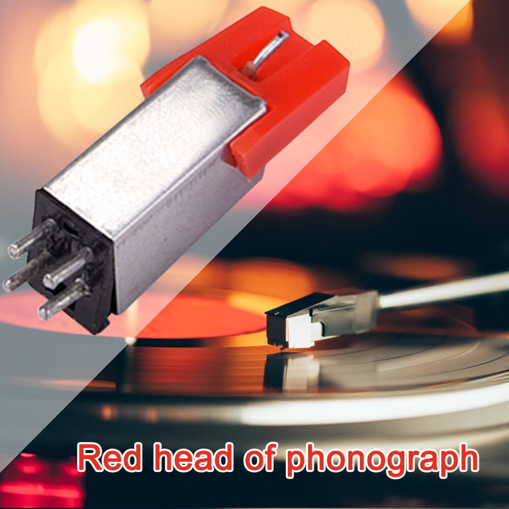 Metall Magnetische Plattenspieler Plattenspieler Grammophon Kopf Ersatz Teile für Vinyl LP Plattenspieler Zubehör