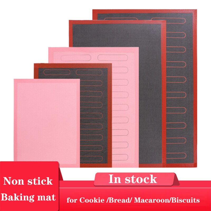 Multi-Größe perforiert Silikon Backen Matte nicht-Stock Backen Ofen Blatt Liner Pro Cookie /Brot/ Makrone/Kekse Küche Werkzeug