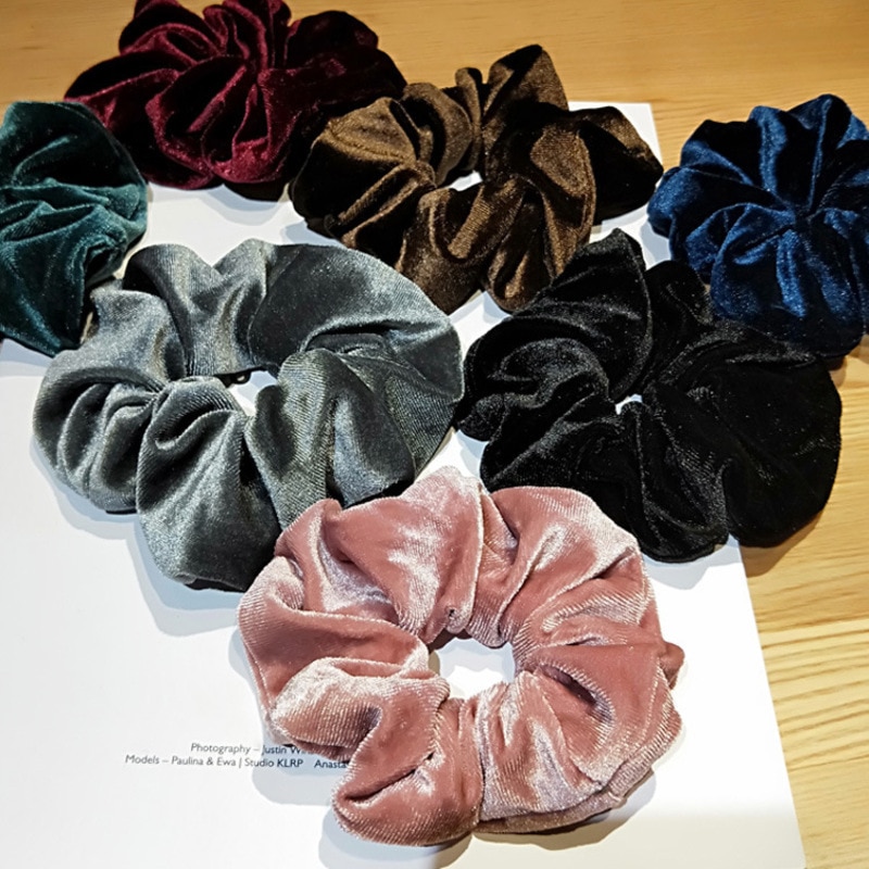 Neue Samt Scrunchie Für Frauen Rabatt Haar Blume Headrope Keine Verletzt Haar Gummi Brötchen Haar Zubehör Elastische Frühling
