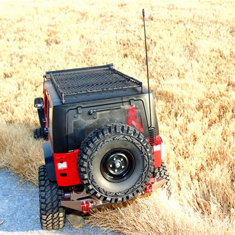 Rc Raupe Metall 160Mm Dekorative Antenne Für 1:10 Rc Raupe axial Scx10 90046 Traxxas Trx-4 Rc4Wd D90 D110