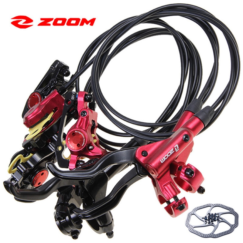 Zoomen HB875 fahrrad fahrrad bremse Hydraulische Scheiben Bremse vorne 800mm hinten 1400mm Berg Fahrrad Rabatt Bremse