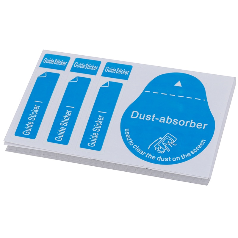 30Stck entstauben aufkleber praktisch staub Absorber Anzeige-schutzfolien nass trocken wischen papier für Kamera Objektiv LCD Bildschirme Staub papiere