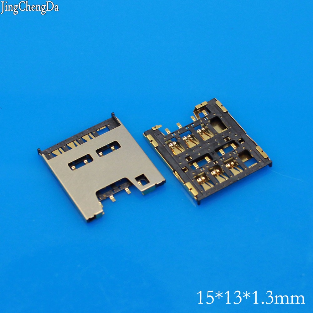 JCD Stecker Für HTC Verlangen 510 D510w Für Sony Xperia E3 D2202 D2203 D2206 Sim-kartenleser Halfter Tablett Slot buchse