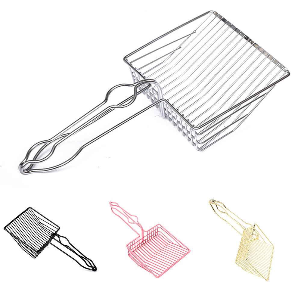 Katze Liefert Katzenstreu Scoop Edelstahl Pooper Schaufel Haustier Wurf Sand Schaufel Artefakt Haustier Scheiße Schaufel Haustier Cleanning Werkzeug