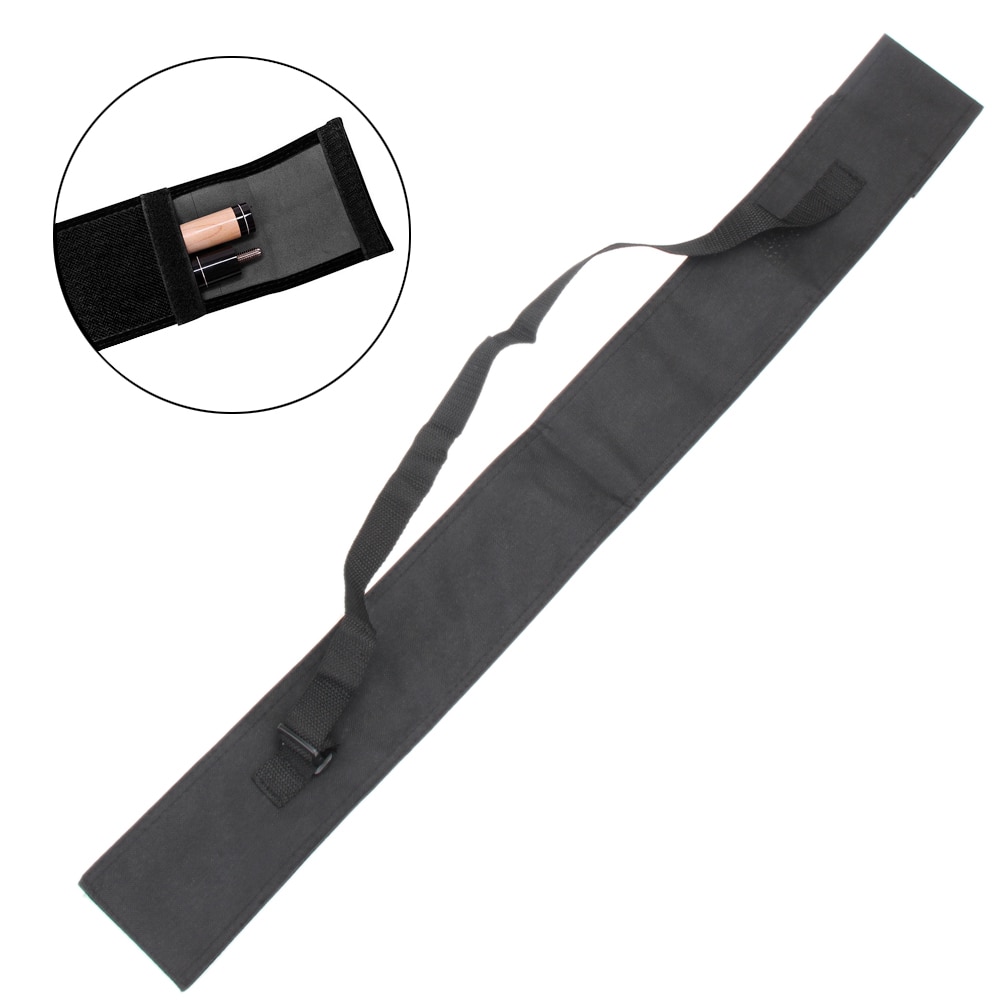 Neue 45 "(115cm) Schwimmbad Warteschlange Angelrute fallen Schwarz Professionelle Snooker Tasche für 3/4 Billard Stock Speicher Billard Zubehör