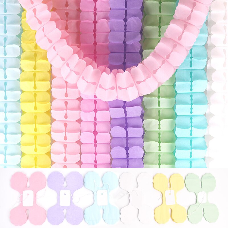 Pastell Papier Galrands Macaron Pastell Regenbogen Einhorn Geburtstag Partei Hintergrund Zauberstab Dekoration Hochzeit Baby Dusche Taufe