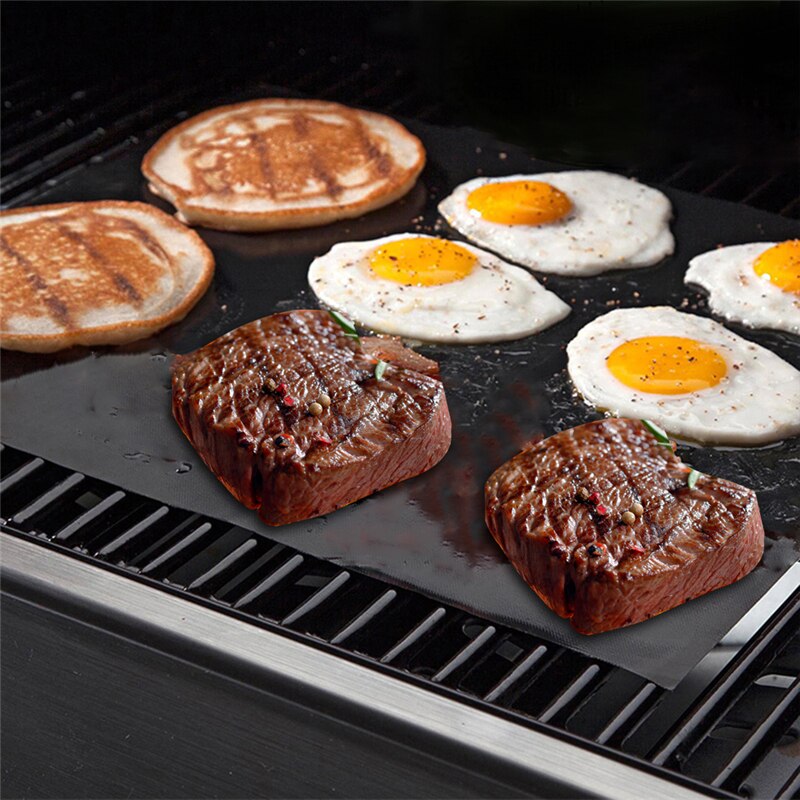 Grill papier nicht-Stock Grill matt Grill Backen Liner wiederverwendbar 40*33cm DIY backen matt