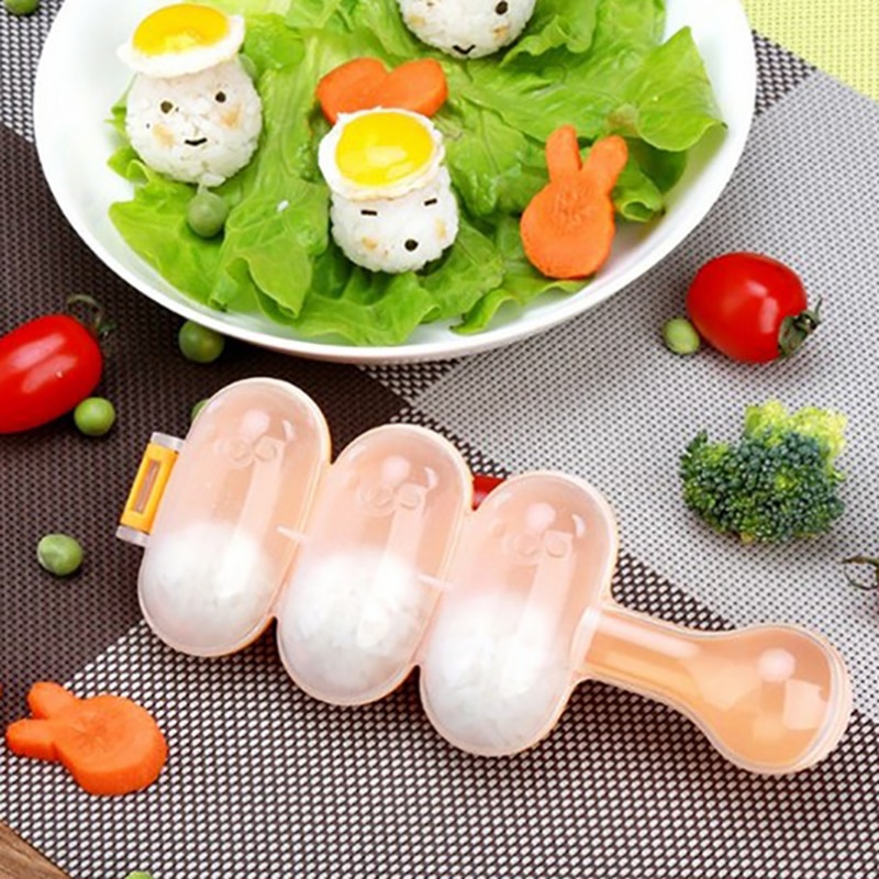 Reis Ball Reis Löffel Lustige Werkzeug Schütteln Frikadelle Riceball Hersteller Runde Fleisch Ball Schütteln Runde Bildung Artefakt einstellen