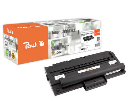 Peach S1520 Toner bk ersetzt Samsung ML-1520D3, ML-1520A/ELS für z.B. Samsung ML -1520, Samsung ML -1520 P