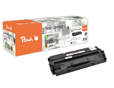 Peach S4500 BK Toner bk ersetzt Samsung No. 4500BK, ML-4500D3 für z.B. Samsung ML -4300, Samsung ML -4300 C, Samsung ML -4300 I, Samsung ML -4500