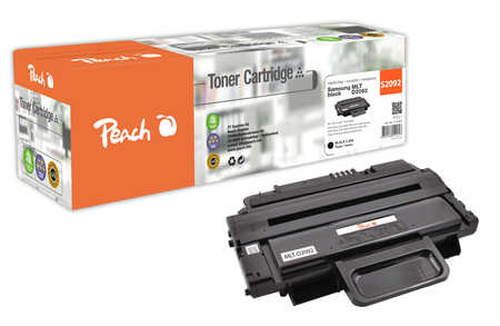 Peach S2092 Toner bk ersetzt Samsung MLT-D2092L/ELS, SV003A für z.B. Samsung ML -2855 ND, Samsung SCX -2855, Samsung SCX -4824 FN
