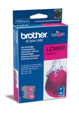 Brother B980M Druckerpatronen ma - Brother LC-980M für z.B. Brother DCP -145 C, Brother DCP -160, Brother DCP -163 C, Brother DCP -165 C