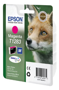 Epson E128 Druckerpatronen ma - Epson T1283 m, C13T12834011 für z.B. Epson Stylus SX 435 W, Epson Stylus Office BX 305 F, Epson Stylus S 22