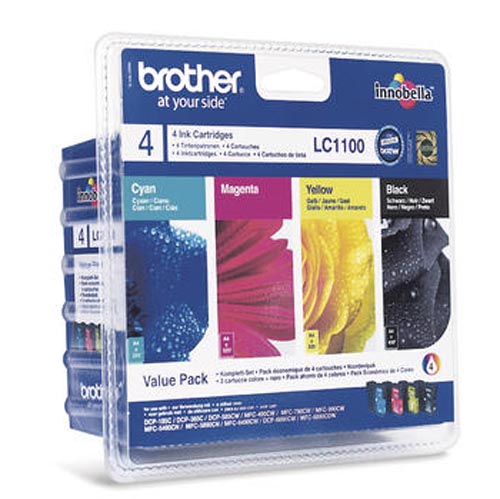Brother B1100VALBP Druckerpatronen XL bk - Brother LC-1100VALBP für z.B. Brother DCP -185 C, Brother DCP -380, Brother DCP -383 C, Brother MFC -490