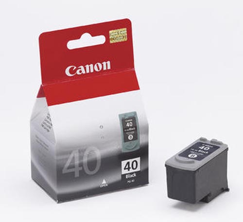 Canon C40BK Druckerpatronen bk - Canon PG-40BK, 0615B001 für z.B. Canon Fax JX 200, Canon Fax JX 210 P, Canon Fax JX 500, Canon Fax JX 510 P