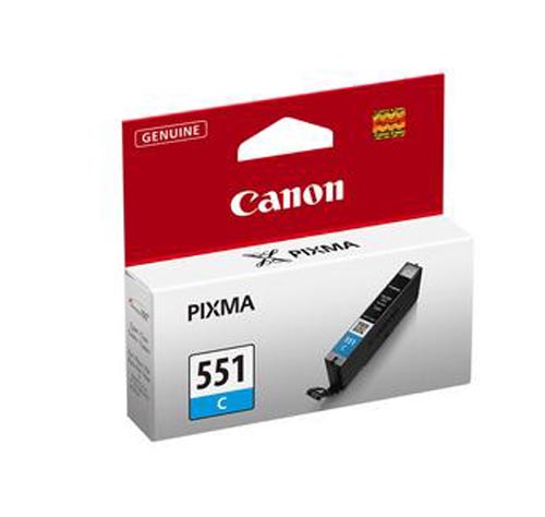 Canon C551XLC Druckerpatronen cy - Canon CLI-551XLC, 6444B001 für z.B. Canon Pixma IP 7250, Canon Pixma IX 6850, Canon Pixma MG 7550