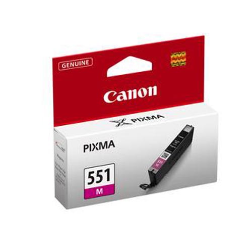 Canon C551XLM Druckerpatronen ma - Canon CLI-551XLM, 6445B001 für z.B. Canon Pixma IP 7250, Canon Pixma IX 6850, Canon Pixma MG 7550