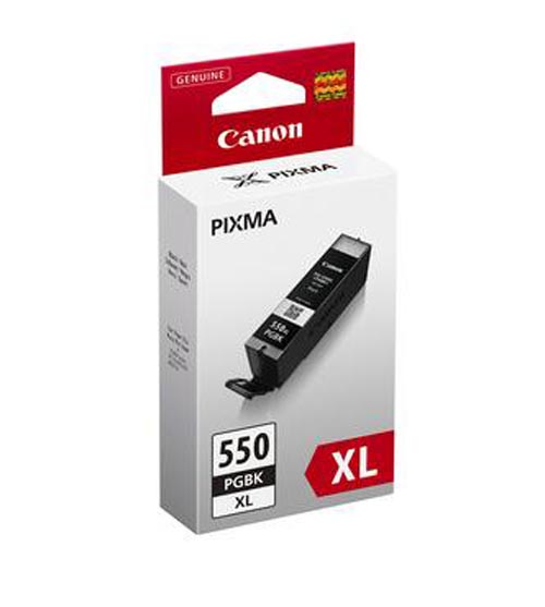Canon C550XLPGBK Druckerpatronen XL bk - Canon PGI-550XLPGBK, 6431B001 für z.B. Canon Pixma IP 7250, Canon Pixma IX 6850, Canon Pixma MG 7550