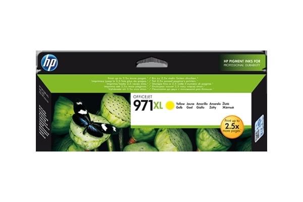 HP H971XLy Druckerpatronen XL ye - HP No. 971XL y, CN628A für z.B. HP OfficeJet Pro X 450, HP OfficeJet Pro X 451 dn, HP OfficeJet Pro X 451 dw