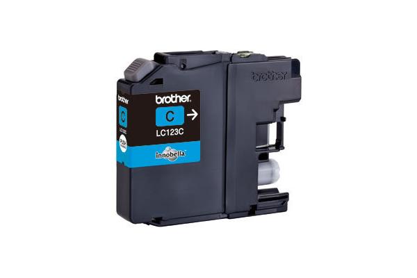 Brother B123C Druckerpatronen XL cy - Brother LC-123C für z.B. Brother DCPJ 752 DW, Brother MFCJ 6920 DW, Brother MFCJ 6520 DW, Brother DCPJ 132 W