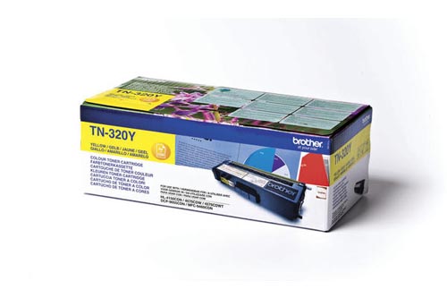 Brother B320Y Toner ye - Brother TN-320Y für z.B. Brother DCP -9055 CDN, Brother DCP -9270 CDN, Brother HL -4100, Brother HL -4140 CN