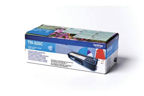 Brother B325C Toner XL cy - Brother TN-325C für z.B. Brother DCP -9055 CDN, Brother DCP -9270 CDN, Brother HL -4100, Brother HL -4140 CN