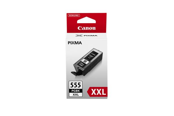 Canon C555XXLPGBK Druckerpatronen XL bk - Canon PGI-555XXLPGBK, 8049B001 für z.B. Canon Pixma MX 925, Canon Pixma IX 6850, Canon Pixma IX 6800