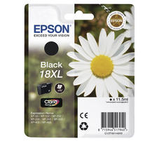 Epson E18XLbk Druckerpatronen XL bk - Epson No. 18XL bk, C13T18114010 für z.B. Epson Expression Home XP -100, Epson Expression Home XP -102