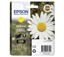 Epson E18XLy Druckerpatronen XL ye - Epson No. 18XL y, C13T18144010 für z.B. Epson Expression Home XP -100, Epson Expression Home XP -102
