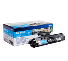 Brother B329C Toner XL 2*cy - Brother TN-329C für z.B. Brother DCPL 8450 CDW, Brother HLL 8350 CDW, Brother HLL 8350 CDWT, Brother HLL 8350