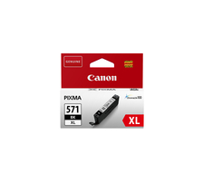 Canon C571XLBK Druckerpatronen XL bkph - Canon CLI-571XLBK, 0331C001 für z.B. Canon Pixma TS 5051, Canon Pixma MG 7700, Canon Pixma MG 5753
