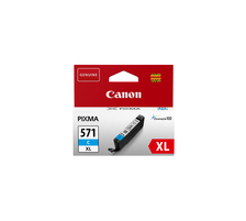 Canon C571XLC Druckerpatronen XL cy - Canon CLI-571XLC, 0332C001 für z.B. Canon Pixma TS 5050, Canon Pixma TS 5051, Canon Pixma MG 5750