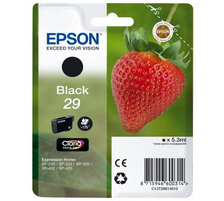 Epson E29 Druckerpatronen bk - Epson T2981, No. 29 bk, C13T29814010 für z.B. Epson Expression Home XP -235, Epson Expression Home XP -330