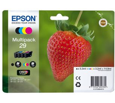 Epson E29 Druckerpatronen bk - Epson T2986, No. 29, C13T29864010 für z.B. Epson Expression Home XP -235, Epson Expression Home XP -330